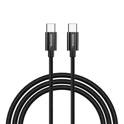 NOVANL SpeedCharge Pro USB C auf USB-C Kabel 100W (1M)