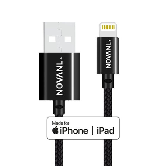 NOVANL Speedcharge Pro 1M USB A auf Lightning (MFI-zertifiziert)