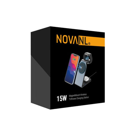 NOVANL WireUp 15W MagWireless-Station (Magsafe-kompatibel)