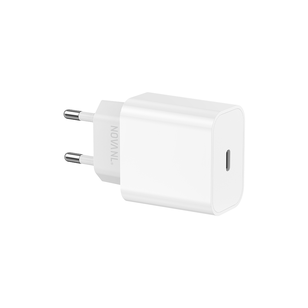 NOVANL ProCharge Adapter 20W USB-C (Enkele poort) white 