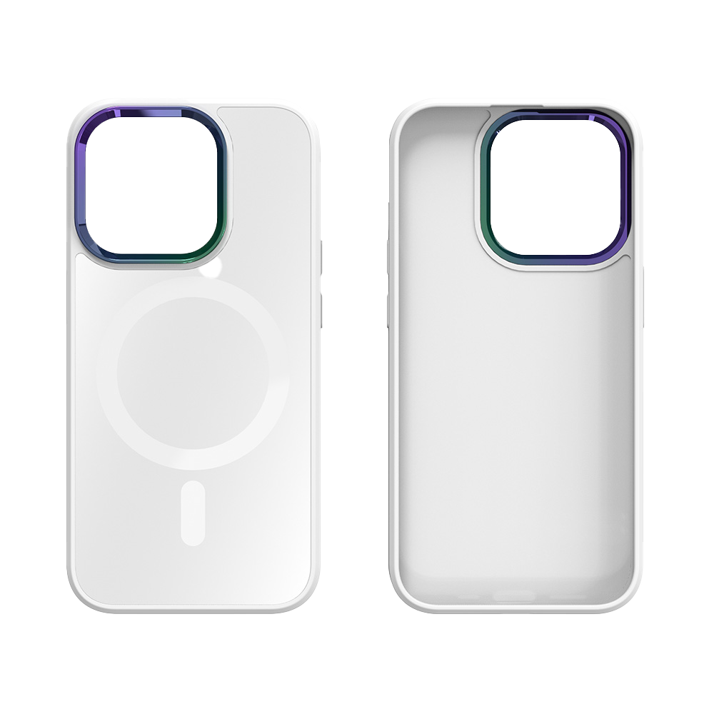 NOVANL GuardArmor Hoesje voor iPhone 15 Pro Wit White