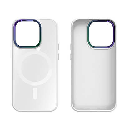 NOVANL GuardArmor Hoesje voor iPhone 15 Pro Wit White