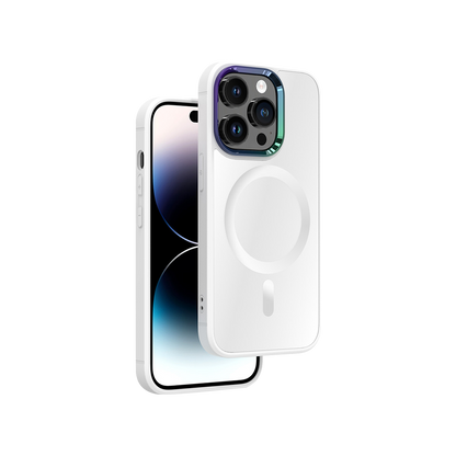 NOVANL GuardArmor Hoesje voor iPhone 14 Pro Wit White