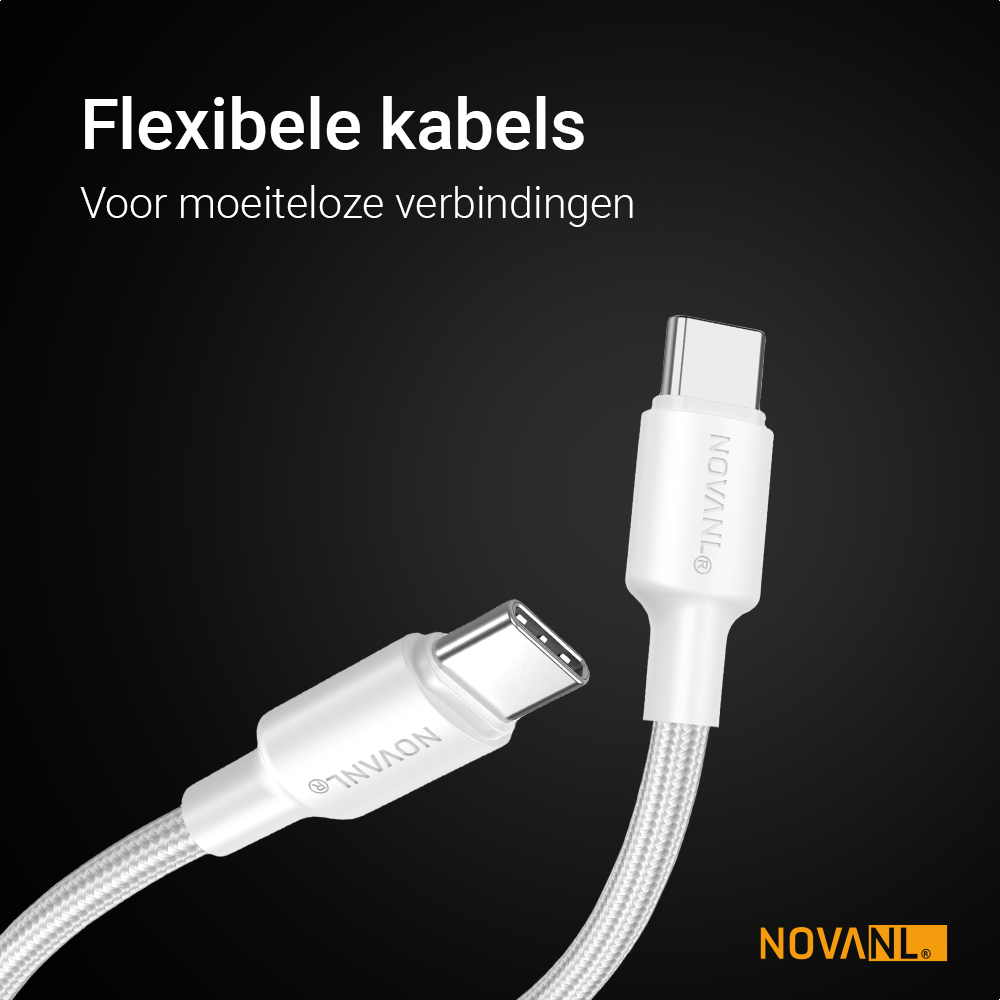 NOVANL SpeedCharge USB C auf USB C Kabel 60W