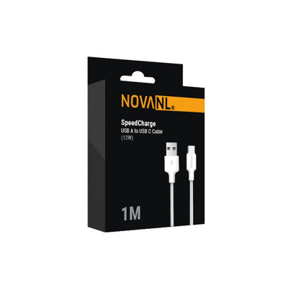 NOVANL SpeedCharge USB A auf USB-C Kabel 12W