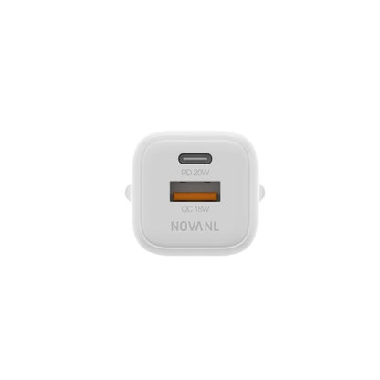 NOVANL GaNCharge 20 W USB-A und USB-C (Dual-Port)