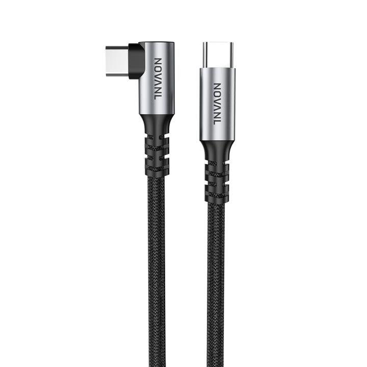 NOVANL SpeedCharge 90-Grad-USB-C-zu-USB-C-Kabel 60 W (1,5 m)