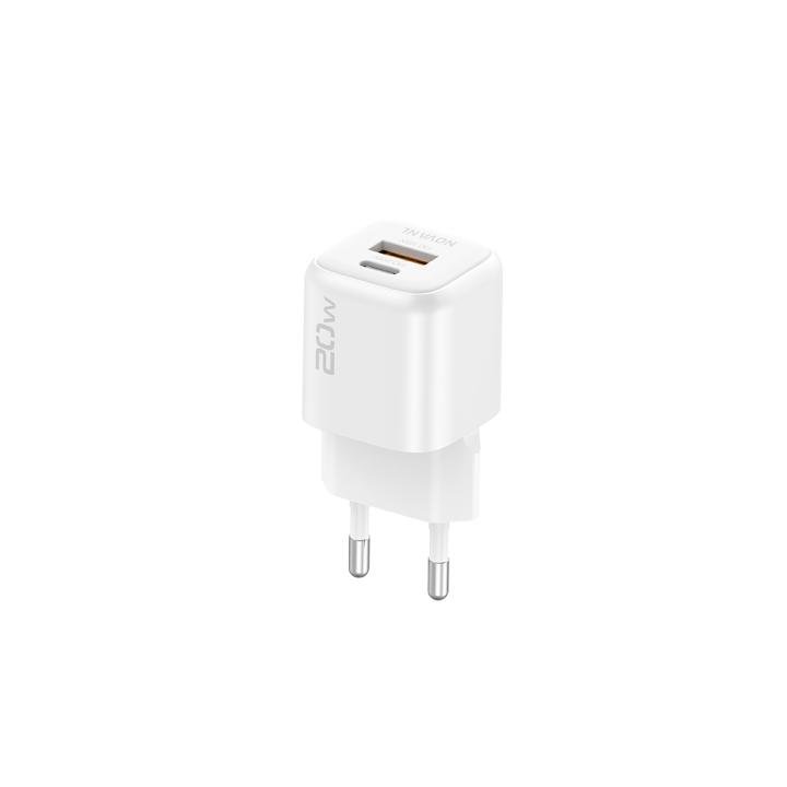 NOVANL GaNCharge 20 W USB-A und USB-C (Dual-Port)